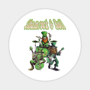Shamrock and Roll Magnet